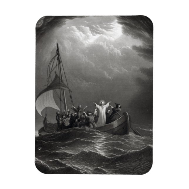 Jesus Christus Stills der Tempest Magnet (Vertikal)