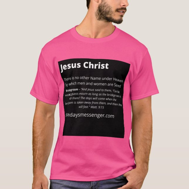 Jesus Christus T-Shirt (Vorderseite)
