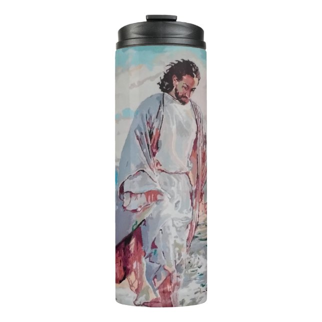 JESUS CHRISTUS  THERMOSBECHER (Vorderseite)