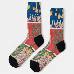 Jesus Christus und 12 Apostel Socken
