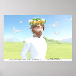 Jesus Christus und die Dornenkrönung Poster