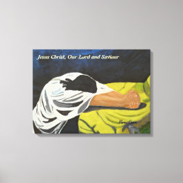 Jesus Christus, unser Herr und die Leinwand des Er