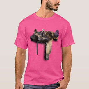 Jesus Christus Uzi Rose Taube Blume des Lebens T-Shirt