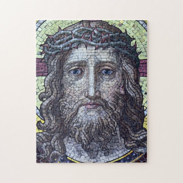 Jesus Christus, Vintages Mosaik, Heilige Bibel / T (Vertikal)