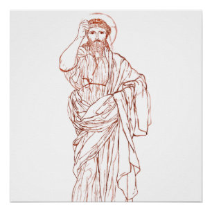 Jesus Christus von Nazareth Sohn Gottes Poster
