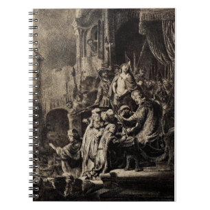 Jesus Christus vor Pilate Notizblock