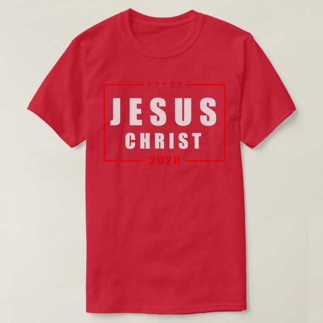 Jesus Christus-Wahlzeichen 2020 T-Shirt (Design vorne)