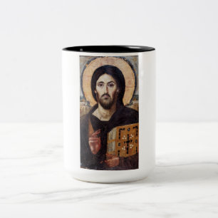 Jesus Christus Zweifarbige Tasse