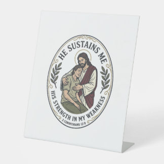 Jesus Chronische Krankheit Ermutigung T-Shirt Insp Sockelschild