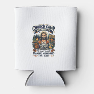 Jesus Church Camp VBS Nostalgie-Shirt Glaube basie Dosenkühler