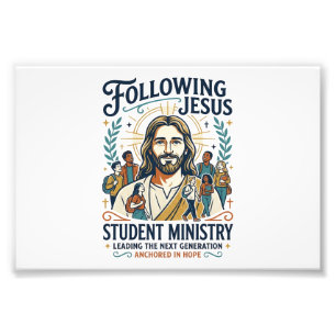 Jesus Church Merch Jugendcamp-Shirt Glaube Ba Fotodruck