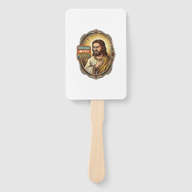 Jesus Cloud-Speicher voll Warnung Paywall Tech Hum Fächer (Vorderseite)