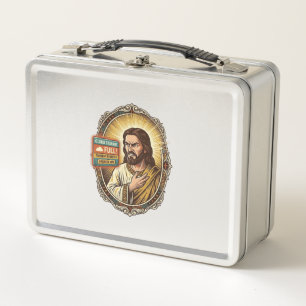 Jesus Cloud-Speicher voll Warnung Paywall Tech Hum Metall Brotdose