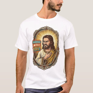 Jesus Cloud-Speicher voll Warnung Paywall Tech Hum T-Shirt