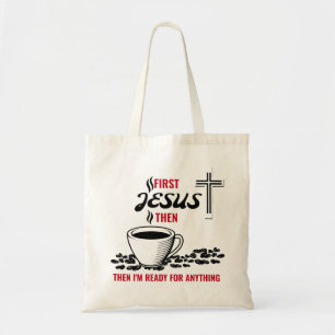 Jesus Coffee Lover Tragetasche