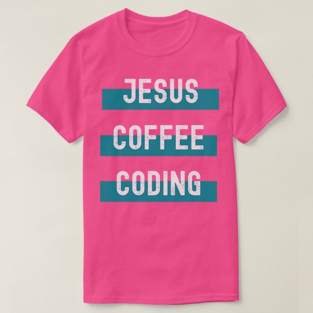 Jesus Coffee T-Shirt (Design vorne)