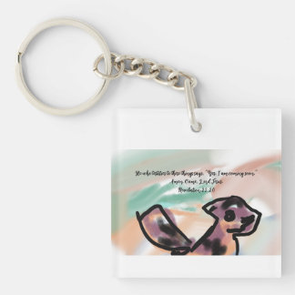 jesus coming  schlüsselanhänger