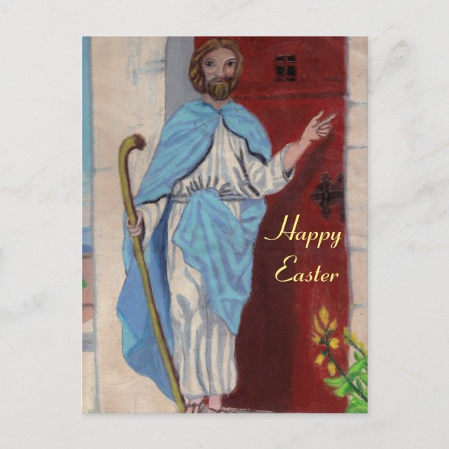 JESUS CONNAÎT LA CARTE POSTALE EASTER (Devant)