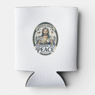 Jesus Coupon Sparsamkeits-Shirt Glaube Basiertes D Dosenkühler
