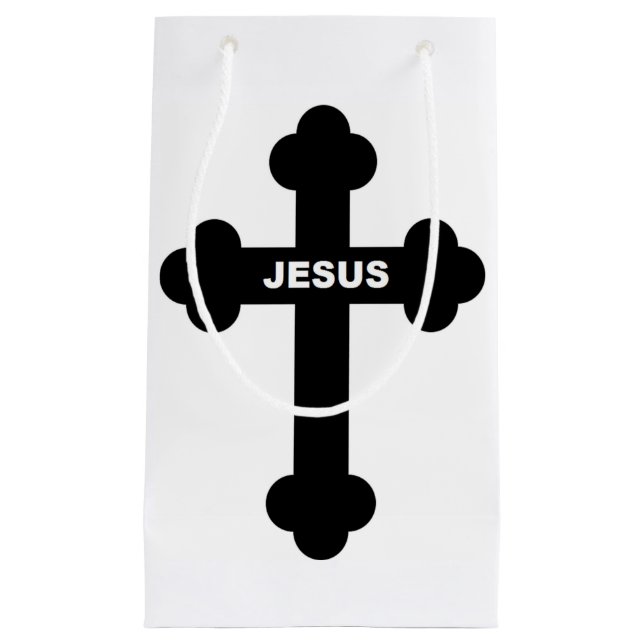 JESUS CROSS KLEINE GESCHENKTÜTE (Vorderseite)