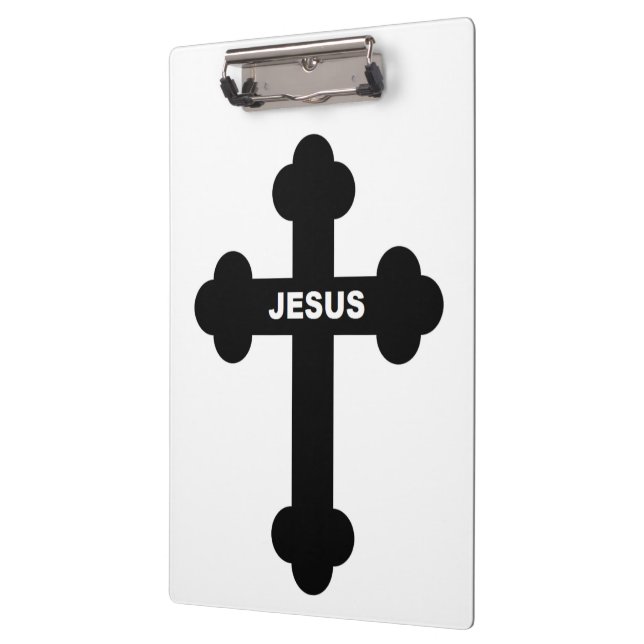 JESUS CROSS KLEMMBRETT (Links)