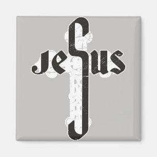Jesus Cross Magnet