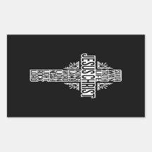 JESUS CROSS - NAMEN DES CHRISTENAUFklebers