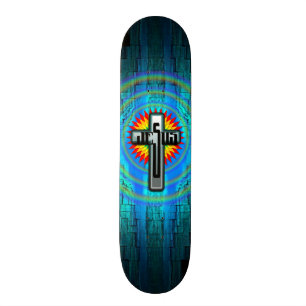 Jesus Cross Skateboard