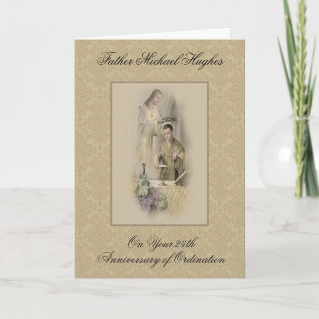 JESUS CROWNING KARTE (Vorderseite)