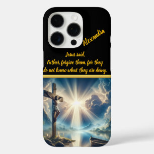 Jesus Crucified Oove Waters erwartet Auferstehung iPhone 16 Pro Hülle