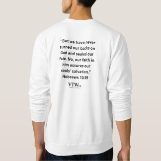 Jésus > Culture Sweatshirt à col blanc masculin