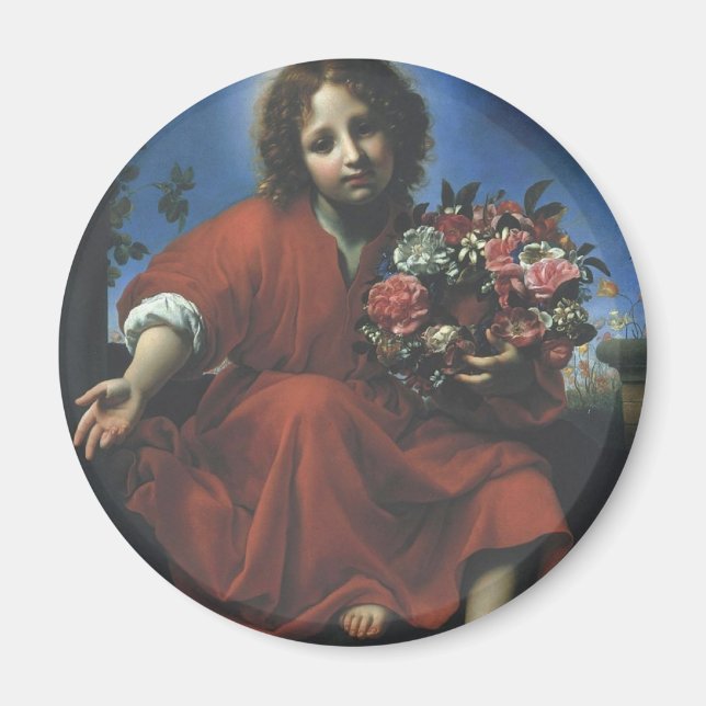 JESUS DAS BLUMENKIND MAGNET (Vorne)