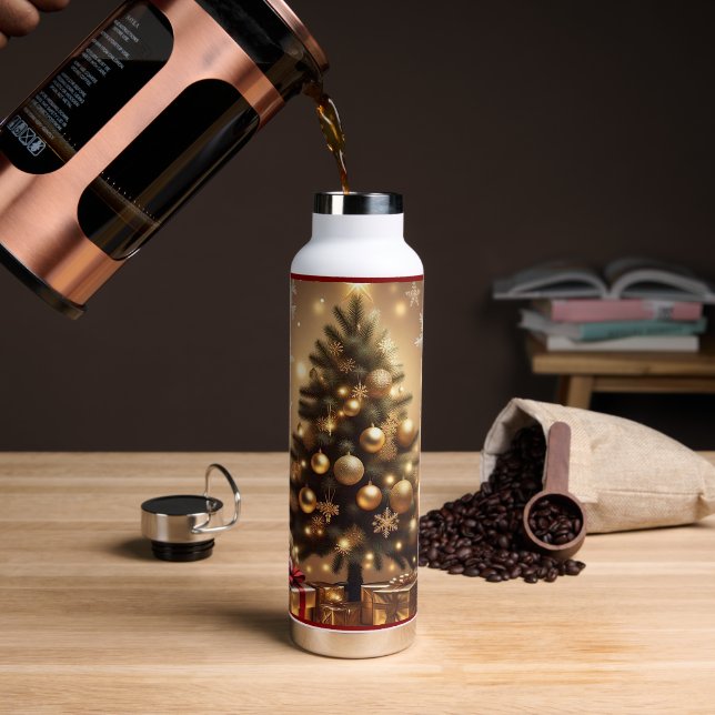 Jesus, das Geschenk Trinkflasche (Kaffee)