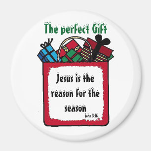 Jesus das perfekte Geschenk anpassen Magnet