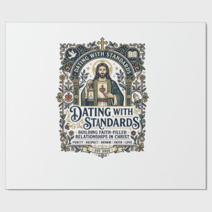 Jesus Dating Christliche Beziehungs Humor Shirt Fa Geschenkpapier