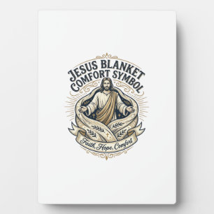 Jesus Decke Trostsymbol Jesus Decke Trost Fotoplatte