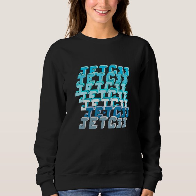 Jesus, dem ich vertraue sweatshirt (Vorderseite)