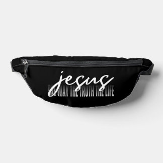 Jesus den Weg, die Wahrheit des Lebens Bauchtasche