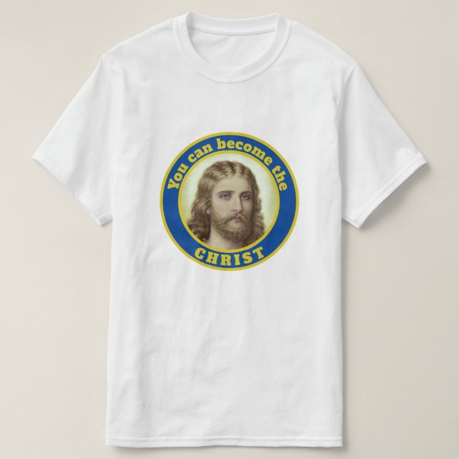 Jesus der Archetyp des Christen T-Shirt (Design vorne)