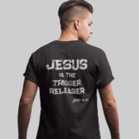 Jesus der Auslöser Kreuz Bibel Schrift