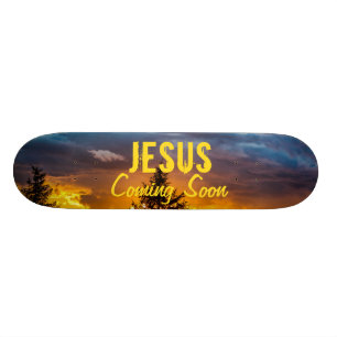 Jesus, der bald kommt skateboard