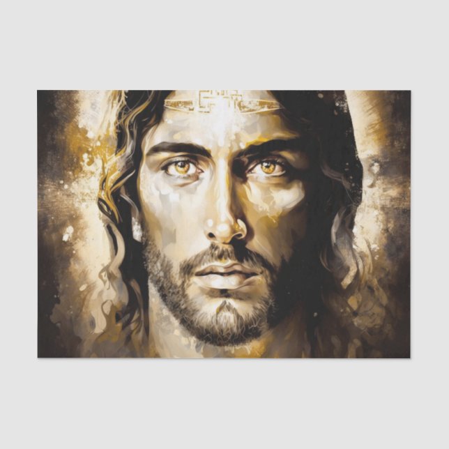 Jesus der Christus Seidenpapier (Vorderseite)