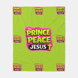 JESUS - Der Fürst des Friedens - Christlich Fleecedecke