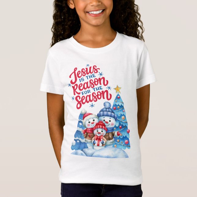 JESUS Der Grund für die Saison, die Christlich übe T-Shirt (Vorderseite)
