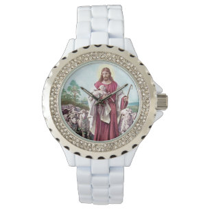 Jesus, der gute Hirte Armbanduhr