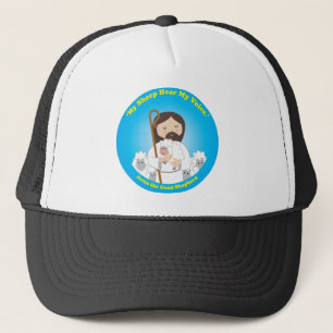Jesus der gute Hirte Truckerkappe