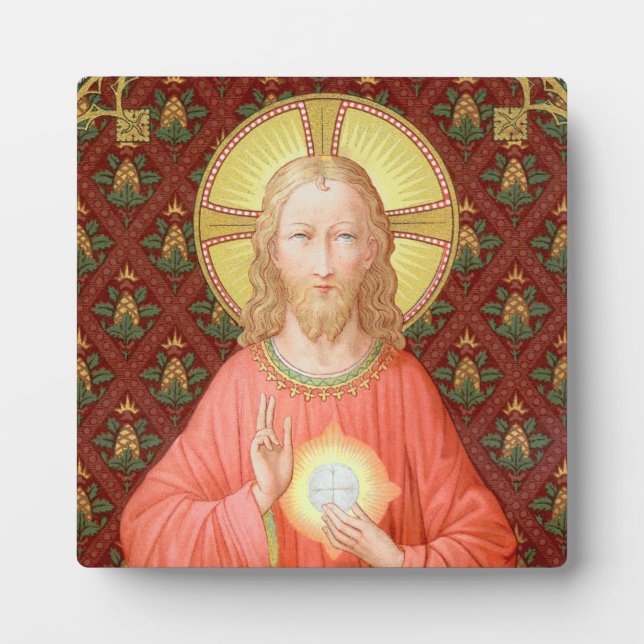 Jesus, der Heilige Kommunion (SAU 045) Fotoplatte (Vorderseite)