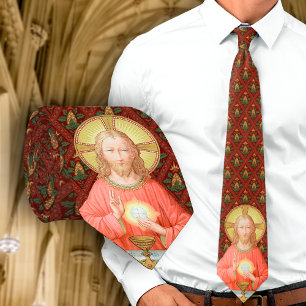 Jesus, der Heilige Kommunion (SAU 045) Krawatte