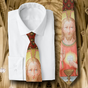 Jesus, der Heilige Kommunion (SAU 045) Krawatte