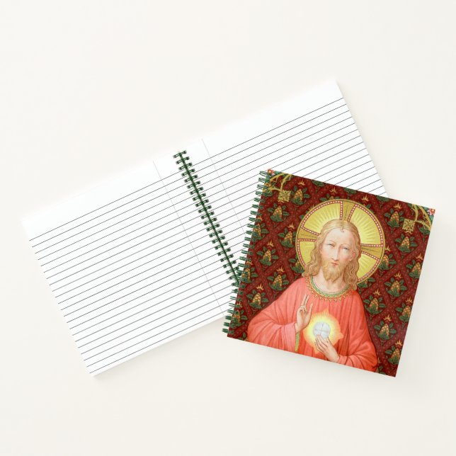 Jesus, der Heilige Kommunion (SAU 045) Notizbuch (Innenseite)